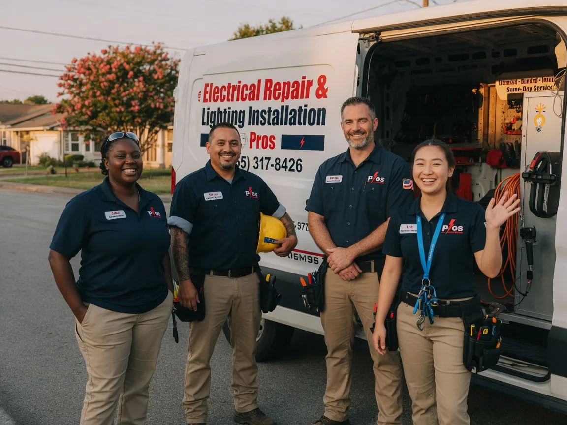 Licensed Electrician company in Earth, TX